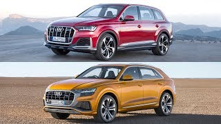 2020 Audi Q7 vs Audi Q8 [upl. by Nirtiac]