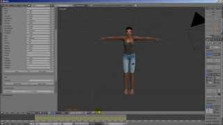 BVH Motion Capture Retargeting for Second Life Avastar Rig [upl. by Queston]