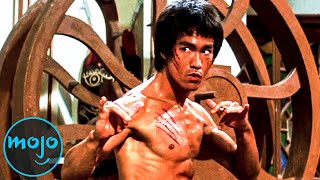 Top 10 Greatest Bruce Lee Fight Scenes of All Time [upl. by Yztim]