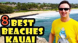 8 Best Beaches on Kauai Hawaii [upl. by Iveson189]