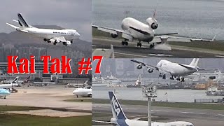 Hong Kong Kai Tak Airport in action 7 [upl. by Poore52]