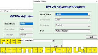 How to Reset Epson L4150 [upl. by Anyad721]