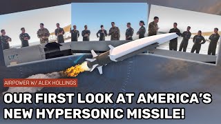 Our first look at Americas HYPERSONIC HACM Missile [upl. by Shifra]