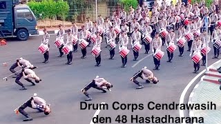 Drum Corps Cendrawasih Akademi Kepolisian Angkatan 48 den Hastadharana [upl. by Eniamrahc550]