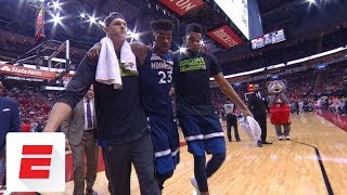 Jimmy Butler sustains apparent noncontact injury  ESPN [upl. by Eeleak]