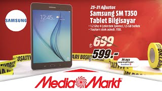 Samsung SM T350 kaçırılmaz fırsatla Media Marktta [upl. by Chiou744]