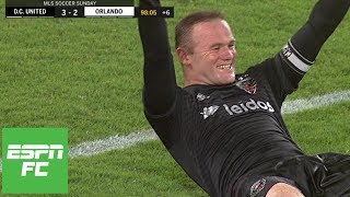 Wayne Rooney’s heroics Luciano Acosta’s hat trick fuel DC United win Highlights  ESPN FC [upl. by Krystle]