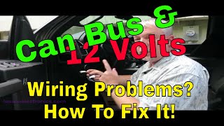 How To Add 12 Volt Accessories To Can Bus Wiring [upl. by Emyaj614]