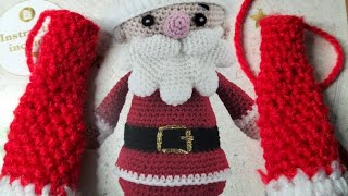 🌟🎅VIDEO 2 LES BRAS DU PERE NOEL 🎅🌟amigurumiscrochet amigurumiaction [upl. by Zetana]