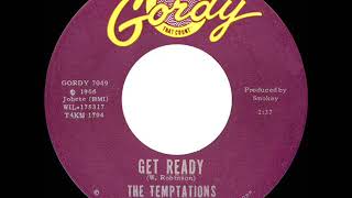 1966 HITS ARCHIVE Get Ready  Temptations mono [upl. by Marcille44]