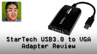 USB30 to VGA Adapter Review [upl. by Ellenhoj779]