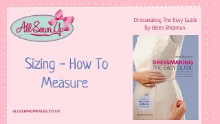 How To Measure Check A Sewing Pattern [upl. by Corey389]