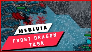 MEDIVIA ONLINE The Frost Dragons Task  GuideRouteHunt [upl. by Nowed]