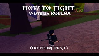 HOW TO FIGHTKILL DEMONS EASILY IN WISTERIA  ROBLOX [upl. by Ednalrim511]