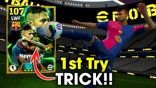 Trick To Get Epic 106 Rated Neymar Jr In eFootball 2025 Mobile  Epic FC Barcelona MSN Trick [upl. by Anitra]