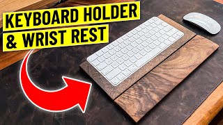 Custom Keyboard Tray amp Wrist Rest [upl. by Hamaso]