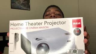 RCA Projector Unboxing [upl. by Amliv802]