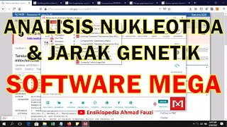 Tutorial Analisis Nukleotida dan Jarak Genetik menggunakan MEGA [upl. by Eniluj]