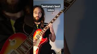 🔴Carlos Santana Best songs Love games Guitar intro cover rifftober2024 [upl. by Airekal]