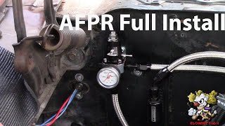 How To Install An Adjustable Fuel pressure regulator [upl. by Worsham]