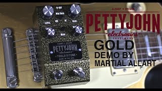 Pettyjohn Gold overdrive demo by martial allart [upl. by Mohkos925]