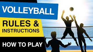 🏐 Volleyball Rules  How to Play Volleyball  The Rules of Volleyball EXPLAINED [upl. by Nedgo]