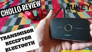 ✔️¿CÓMO FUNCIONA un Emisor  receptor BLUETOOTH yo te lo explico todo Aukey BRC11 [upl. by Valleau941]