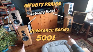 Infinity RS 5001 Towers What started my upward ascent into Audiophilism [upl. by Torry]