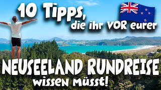 10 ULTIMATIVE NEUSEELAND Tipps amp Tricks für eure Rundreise durch NZ 🇳🇿 [upl. by Norok969]