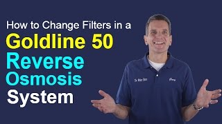 How to Change Filters in a Goldline 50 Reverse Osmsois Drinking Water System [upl. by Lleoj]