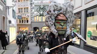 Luzerner Fasnacht 2025 Plakettenpräsentation LFK  Noggeler Chatzemusig Glatzesträhler [upl. by Fineman]