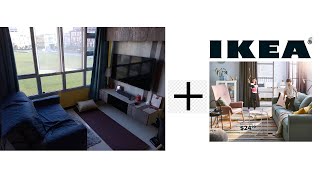 2 Room HDB BTO 38 Sqm Small Apartment Tour Featuring IKEA Products [upl. by Reifel937]