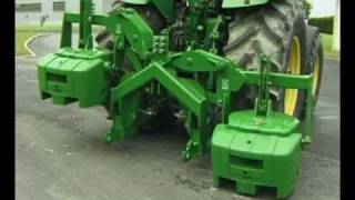 FLEXIMASS 2 ETAGES Laforge materiel agricole masses lestage tracteur [upl. by Oilut42]