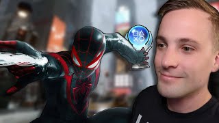 Miles Morales Platinum Trophy Is PURE JOY [upl. by Ahsiugal112]