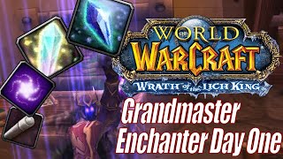 Wrath Classic Enchanting Guide to 1 450 Grandmaster 2022 [upl. by Ecnerwaled]