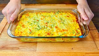 Leckere Zucchini in 30 Minuten Gemüseauflauf aus Zucchini mit Käse und Sahne [upl. by Herbie940]