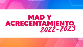 Instructivo MAD 20222023 [upl. by Mcnully]