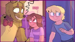 Springtrap and Deliah Part 7【 FNAF Comic Dub  Five Nights at Freddys 】 [upl. by Elttil]