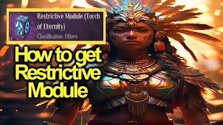 How to get Restrictive Module Torch of Eternity  Soulmask [upl. by Nyladnarb108]