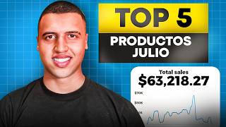 TOP 5 Productos Ganadores DROPSHIPPING para Julio [upl. by Danyluk]