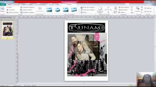Tutorial de como hacer un afiche en Publisher [upl. by Nanaj426]