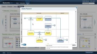 How to use the template library in IBM Blueworks Live [upl. by Nomyt]