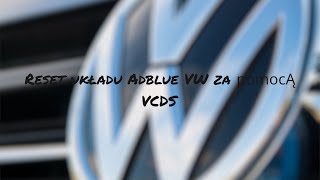 Reset układu Adblue VW za pomocą VCDS [upl. by Atiuqet]