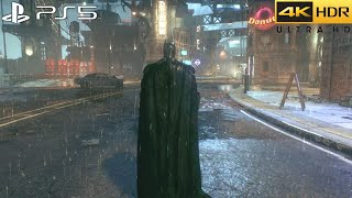 Batman Arkham Knight PS5 4K HDR Gameplay  Full Game [upl. by Riki]