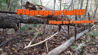 Piégeage primitif  Piège en 4 amélioré [upl. by Victoria]