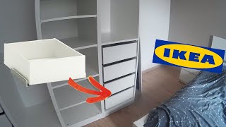 IKEA PAX drawer komplement assembly  montage tiroir [upl. by Ykcub648]