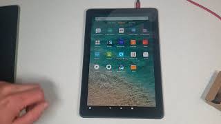 2021 Amazon fire hd10hd10 unboxing and setup [upl. by Arlie]