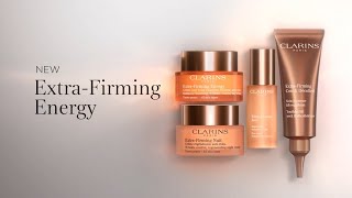 Keep a radiant complexion and maintain skin’s firmness with our ExtraFirming Energy Cream  Clarins [upl. by Aihsened]