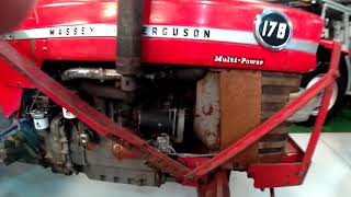 1970 Massey Ferguson 178 MultiPower 41 Litre 4Cyl Diesel Tractor 73HP [upl. by Wernsman]