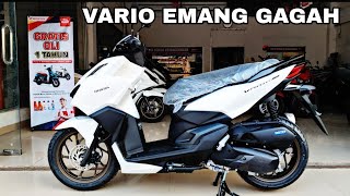 VARIO 160 TERBARU 2024 VERSI CBS WARNA PUTIH DOFF TAMPIL KEREN 🔥🔥🔥 [upl. by Aba]